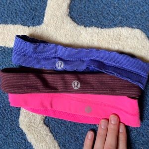Pack of 3 Lululemon headbands